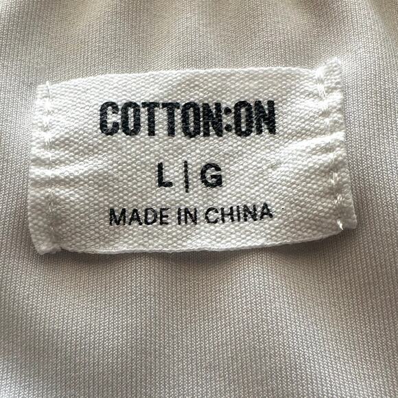 COTTON ON Women's Bodycon Gathered Halter Mini Dress Large - Picture 9 of 11